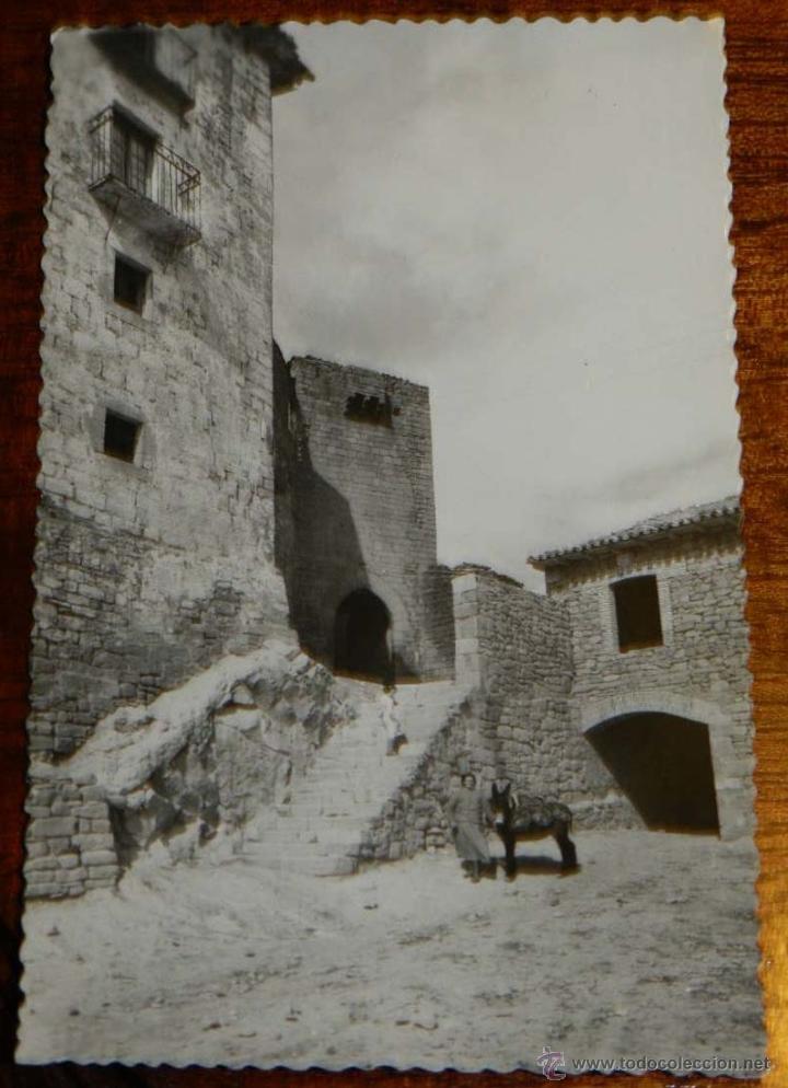 Postcards: ANTIGUA FOTO POSTAL DE SOS DEL REY CATOLICO, N.27, PORTAL DE JACA, NO CIRCULADA, ESCRITA, ED. SICILI