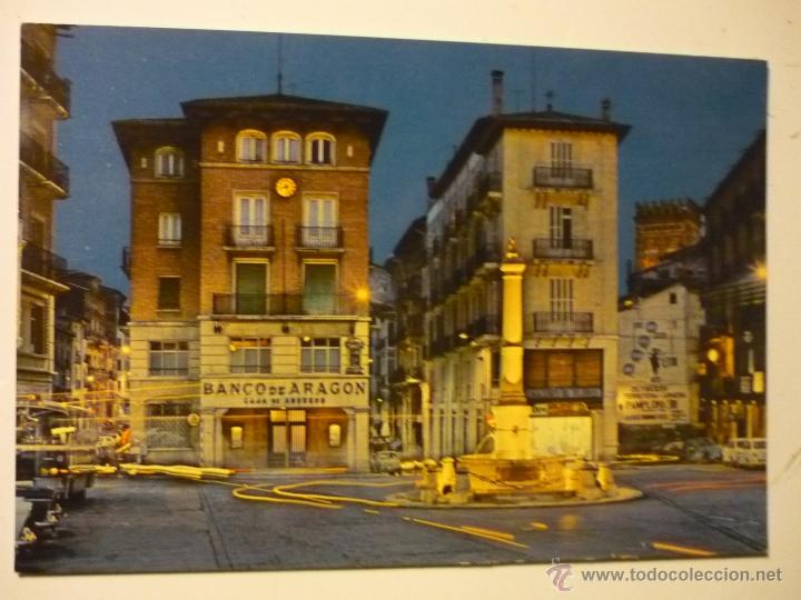 Postales: postal teruel-pl-carlos castel-  escrita