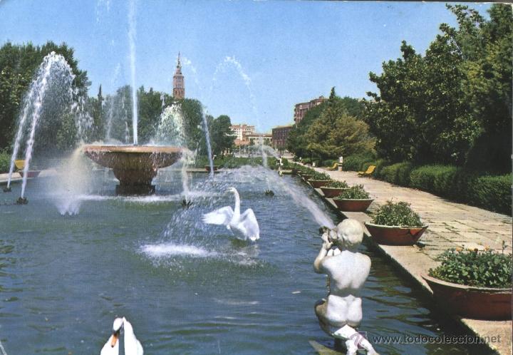 Postales: ZARAGOZA - PARQUE PRIMO DE RIVERA-ZYX - Foto 1