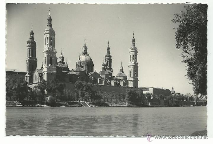 Postales: ZARAGOZA.-BASILICA DEL PILAR.-VISTA GENERAL.-EDICION GARCIA GARRABELLA N&ordm; 66