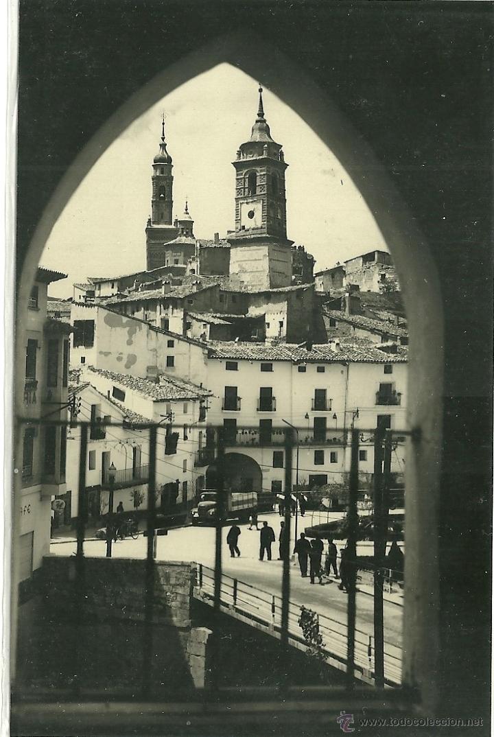 Postales: ATECA (ZARAGOZA).- TORRES Y ARCO TIPICO - Foto 1