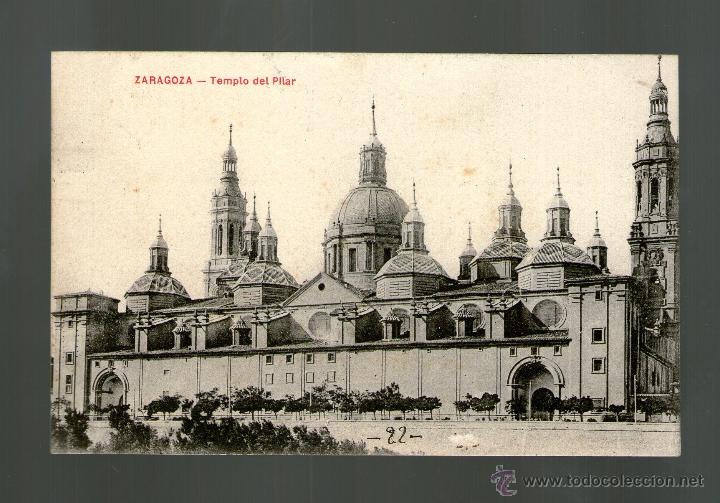 Postales: ZARAGOZA TEMPLO DEL PILAR - SIN Edici&oacute;n - POSTAL - Postal - Foto 1