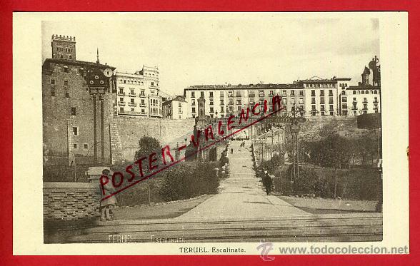 Postales: POSTAL TERUEL, ESCALINATA, P91849 - Foto 1