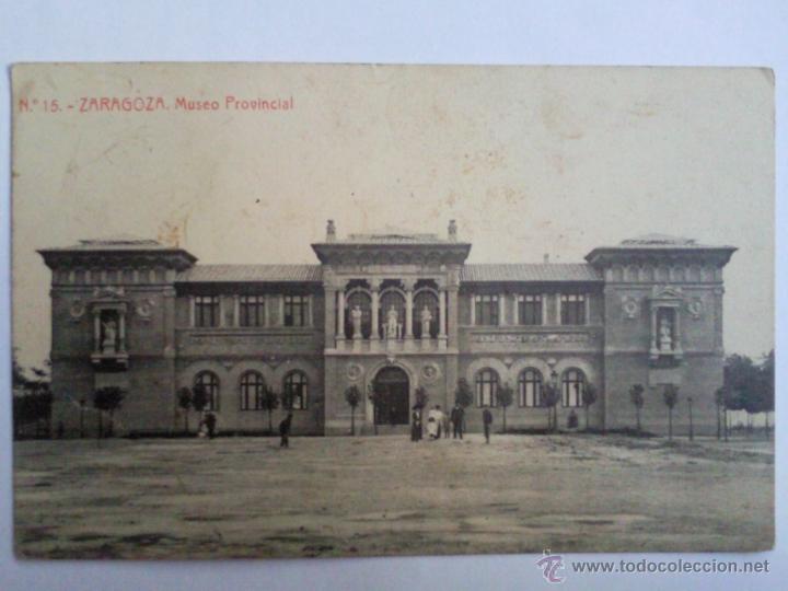 Postales: POSTAL ZARAGOZA, MUSEO PROVINCIAL - Foto 1
