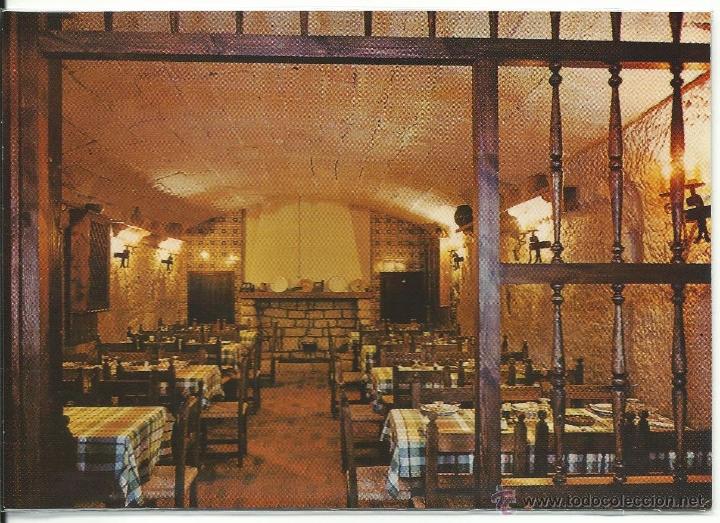 Postales: ALCA&Ntilde;IZ.-HOTEL ARAGON.-COMEDOR TIPICO ARAGONES
