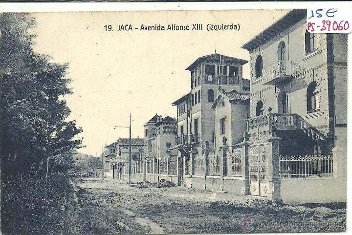 Postales: (PS-39061)POSTAL DE JACA-ARRANQUE DE LA LINEA DEL CANFRANC A FRANCIA