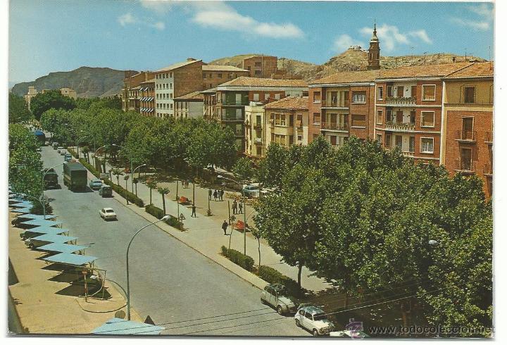 Cartes Postales: CALATAYUD.-PASEO DE CALVO SOTELO.-EXCL.BERDEJO.-EDICION GARCIA GARRABELLA N&ordm; 6