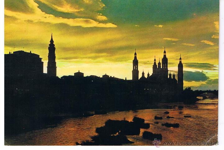 Postales: POSTAL: BASILICA DEL PILAR. ZARAGOZA - Foto 1