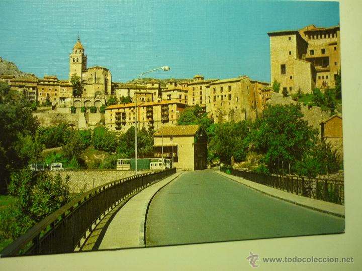 Postales: postal albarracin .-entrada ciudad
