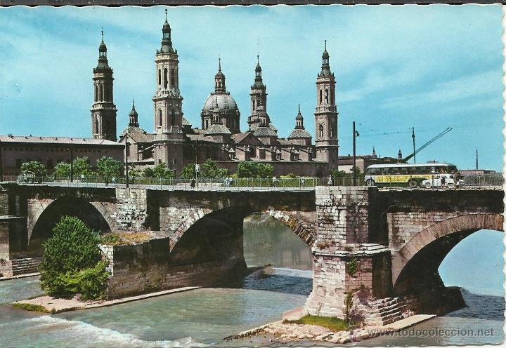 Postales: ANTIGUA POSTAL DE ZARAGOZA - Foto 1