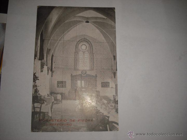 Postales: MONASTERIO DE PIEDRA , REFECTORIO  . RAMOS Y COBOS - Foto 1