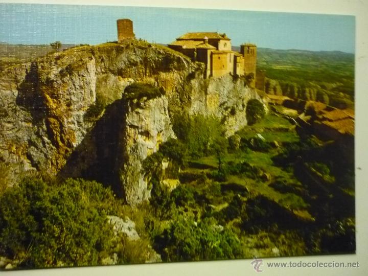 Postales: postal alquezar .- vista parcial colegiata