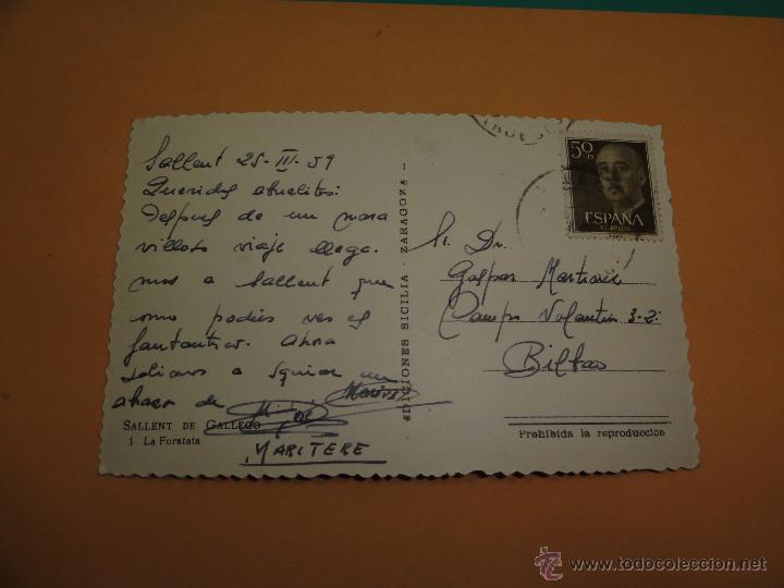 Postales: POSTAL SALLENT DE GALLEGO. HUESCA - Foto 2