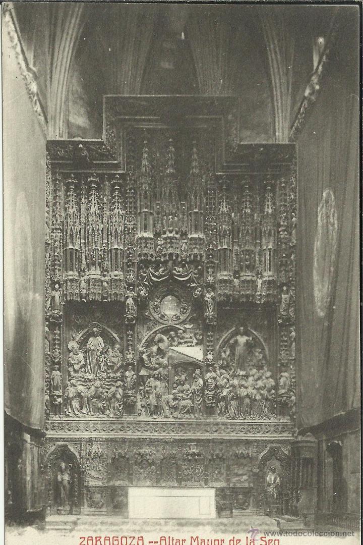 Postales: ZARAGOZA LA SEO SIN ESCRIBIR - Foto 1