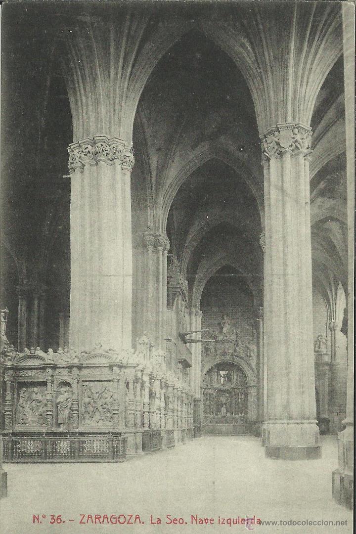 Postales: ZARAGOZA LA SEO SIN ESCRIBIR - Foto 1