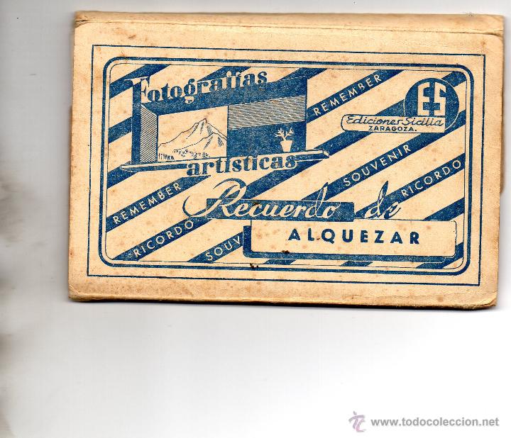 Postales: alquezar. album de 10 postales. ed. sicilia