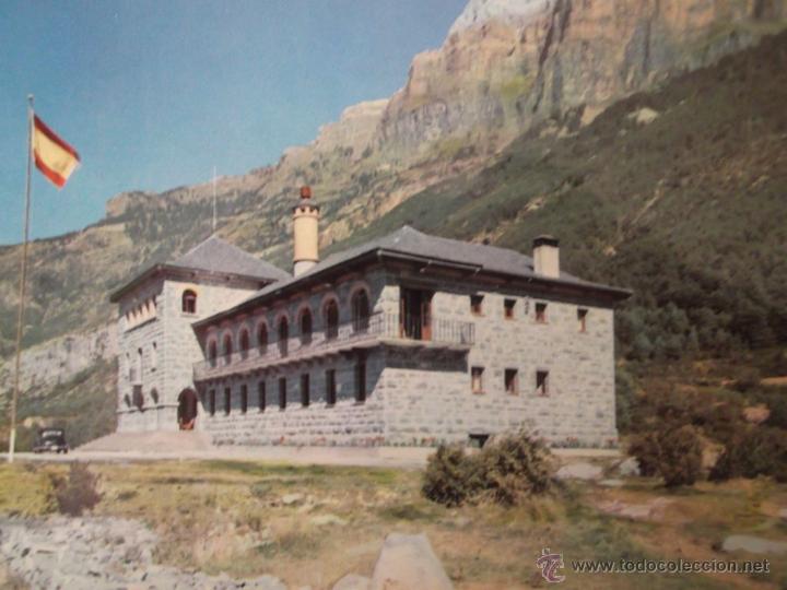 Postales: Valle de Ordesa (Huesca). 308 Parador de Turismo. Garc&iacute;a Garrabella. Usada.