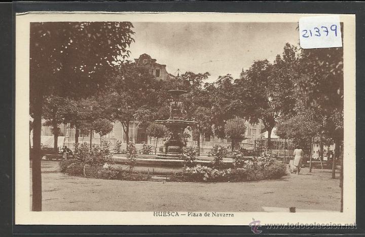 Postales: HUESCA - PLAZA DE NAVARRA - (21379) - Foto 1