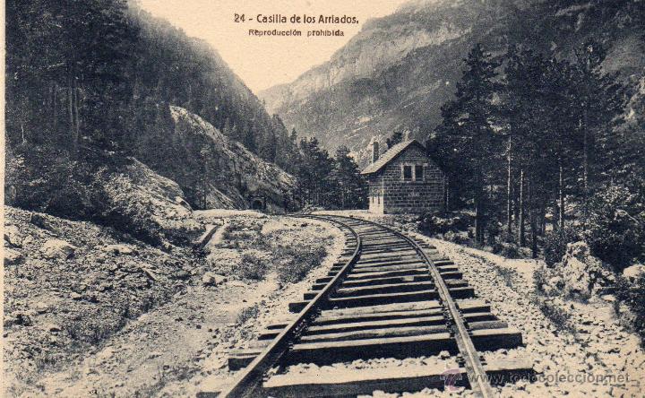 Postales: canfranc. 24 casilla de los arriados. heras