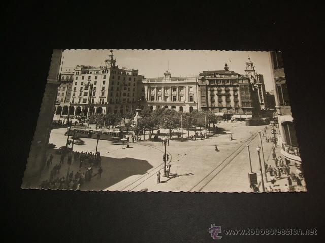 Postales: ZARAGOZA PLAZA DE ESPA&Ntilde;A - Foto 1