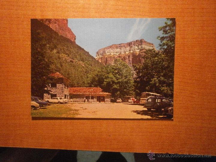 Postkarten: POSTAL PARQUE NACIONAL ORDESA RESTAURANTE EN EL VALLE Y LA FRAUCATA SIN CIRCULAR