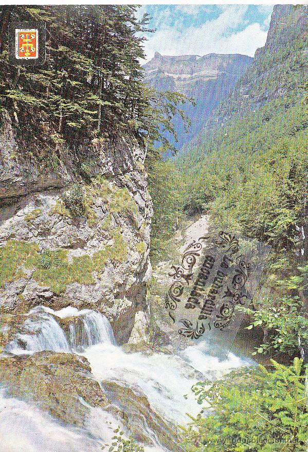 Postales: POSTAL - HUESCA - ORDESA - CIRCULADA - - Foto 1