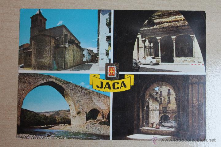 Postales: Postal antigua de Jaca (Huesca) - Foto 1