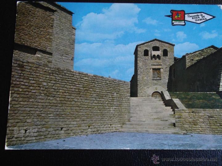 Postales: Rosa de Is&aacute;bena (Graus-Huesca). 12047 Palacio Episcopal. Ed. Pergamino. Usada.
