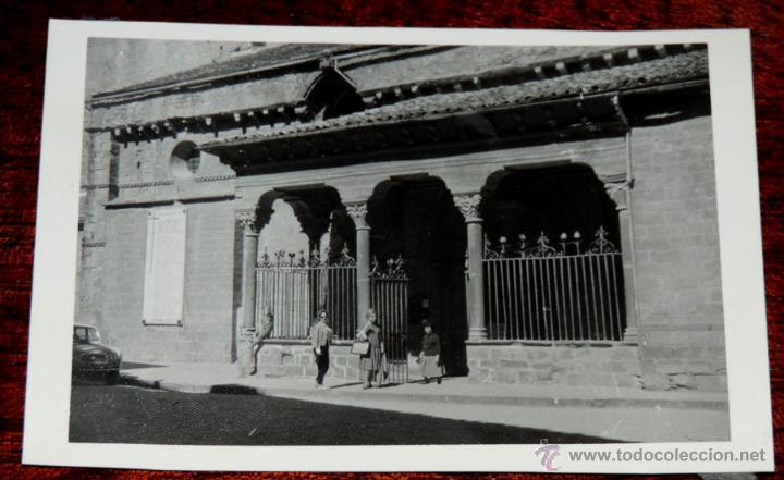 Postales: FOTOGRAFIA DE JACA, LA CATEDRAL MIDE 10,5 X 7,5 CMS - Foto 1