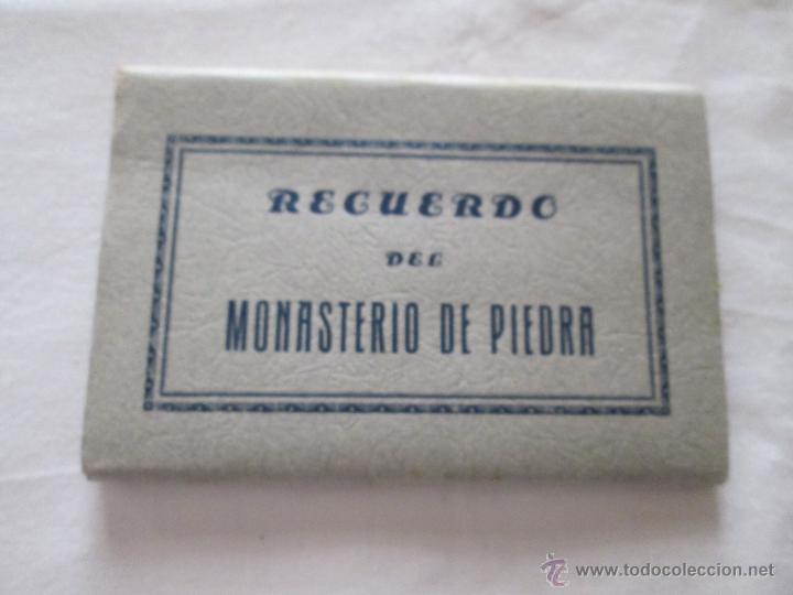 Postales: RECUERDO DEL MONASTERIO DE PIEDRA (10 POSTALES) - Foto 1