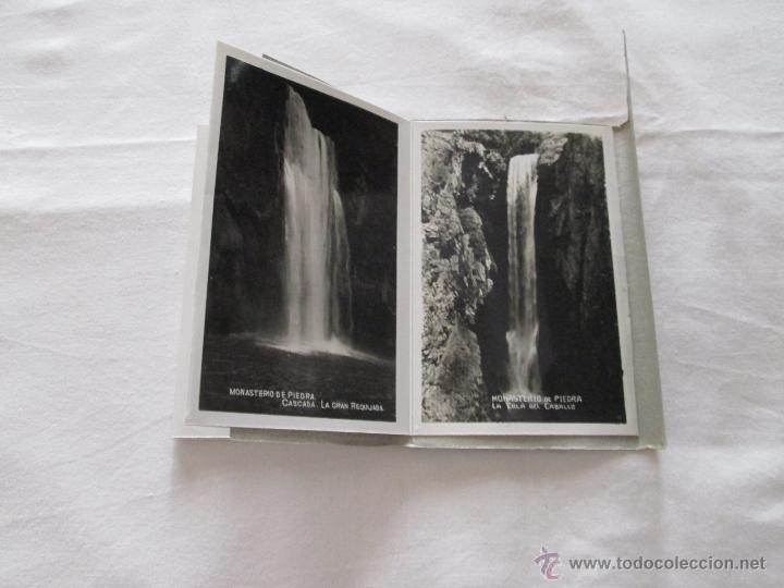 Postales: RECUERDO DEL MONASTERIO DE PIEDRA (10 POSTALES) - Foto 5