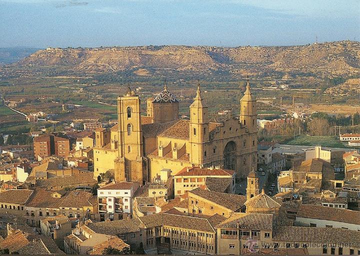 Postales: POSTAL EXCOLEGIATA, ALCA&Ntilde;IZ-TERUEL,  SIN CIRCULAR