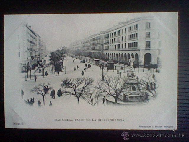 Postais: paseo independencia fototipia Escola n&ordm; 9 s/c sin dividir  (b1)