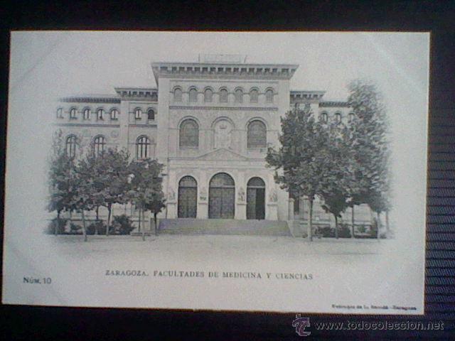 Postais: facultades de medicina y ciencias fototipia Escola n&ordm; 10 s/c sin dividir  (b1)