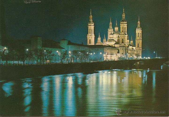 Postales: POSTAL BAS&Iacute;LICA DEL PILAR, ZARAGOZA, SIN CIRCULAR - Foto 1