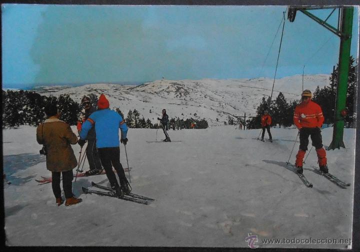 Postales: (11666)POSTAL SIN CIRCULAR,PISTAS DE ESQU&Iacute;,LA VIRGEN DE LA VEGA,&Aacute;LAVA,PAIS VASCO,CONSERVACION:VER FO