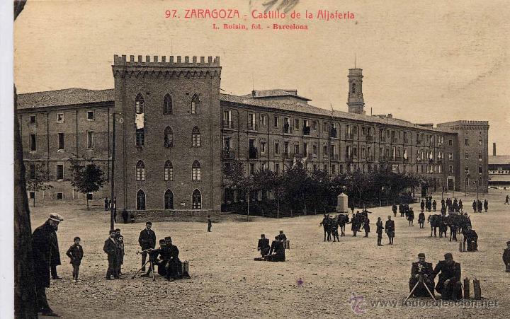 Postais: ZARAGOZA.- CASTILLO DE LA ALJAFERIA