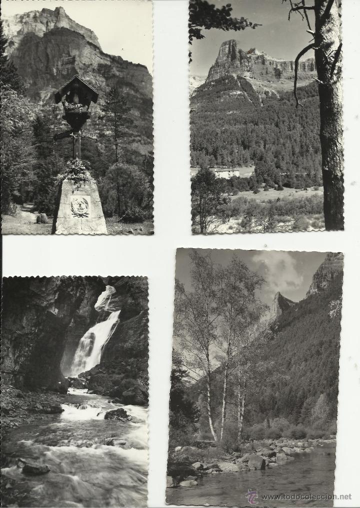 Postales: BONITO LOTE DE CINCO POSTALES ANTIGUAS DEL PARQUE DE ORDESA VER FOTOS