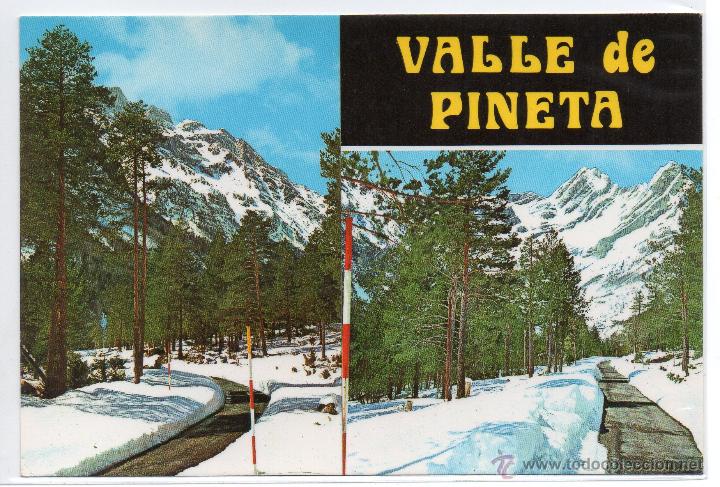 Postales: VALLE DE PINETA .- ALTO ARAGON .- FOTO PE&Ntilde;ARROYA N&ordm; 780 .- SIN CIRCULAR