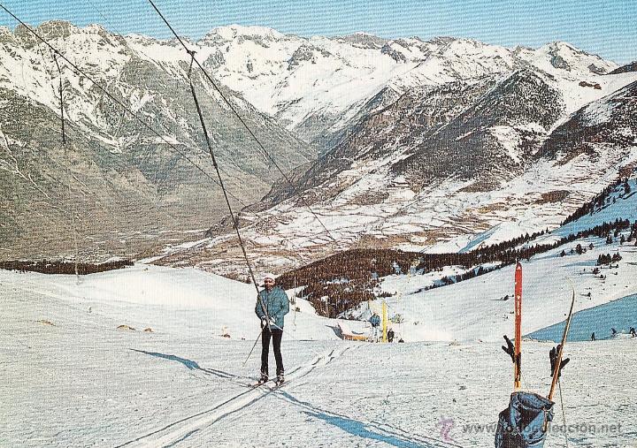 Postales: estacion de esqui de cerler - telearrastre de cogulla - n&ordm; 64 - ed. sicilia - escrita - a&ntilde;o 1974 - x