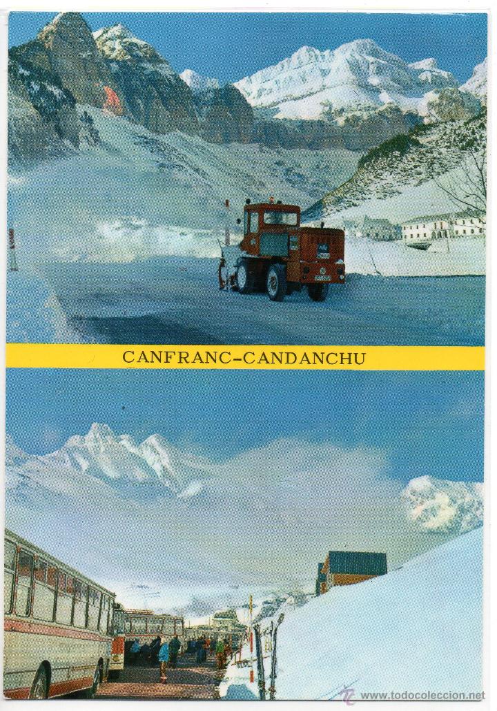 Postales: CANFRANC - CANDANCHU N&ordm; 23 .- ESTACION.- EDICIONES SICILIA