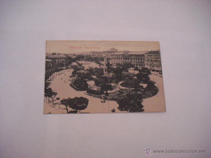 Postales: ZARAGOZA. PLAZA DE ARAGON - Foto 1