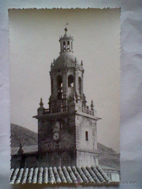 Postales: Postal torre Iglesia RUBIELOS DE MORA TERUEL ED Nicolas Toran comercio s/c rarisima (B1)