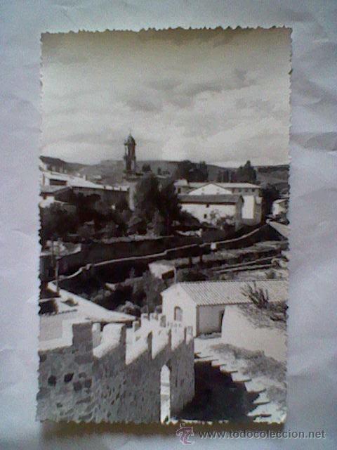 Postales: Postal torre y casas RUBIELOS DE MORA TERUEL ED Nicolas Toran comercio s/c rarisima (B1)