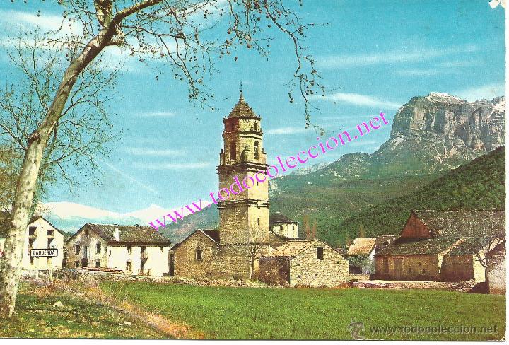 Postales: LABUERTA - AINSA. EN LA RUTA A BIELSA Y VALLE DE PINETA (POSTAL SIN CIRCULAR) A&Ntilde;O 1970 APROX.