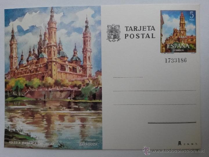 Postales: Tarjeta postal basilica del pilar de zaragoza sin estrenar