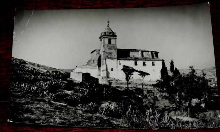 Postcards: FOTO POSTAL DE ALFAJARIN, N. 20, ERMITA DE NUESTRA SE&Ntilde;ORA DE LA VIRGEN DE LA PE&Ntilde;A, ED. MONTA&Ntilde;EZ, CIR