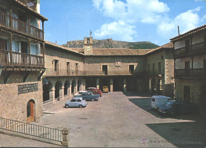 Postales: ALBARRACIN - PLAZA DEL CAUDILLO