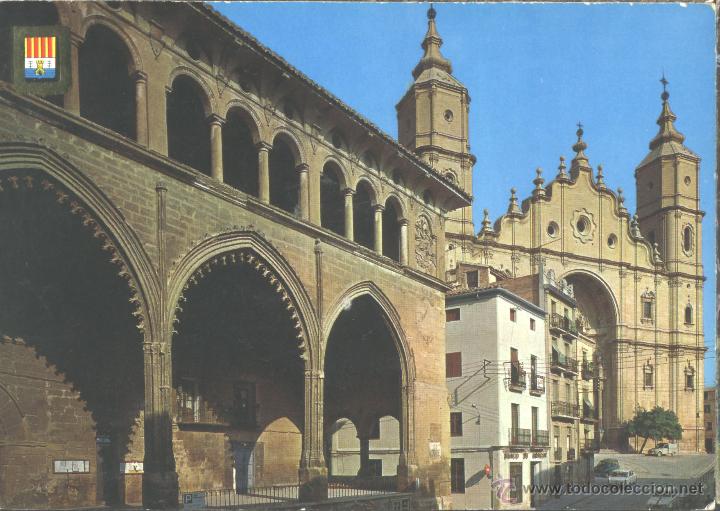 Postales: ALCA&Ntilde;IZ - COLEGIATA Y LONJA - Foto 1