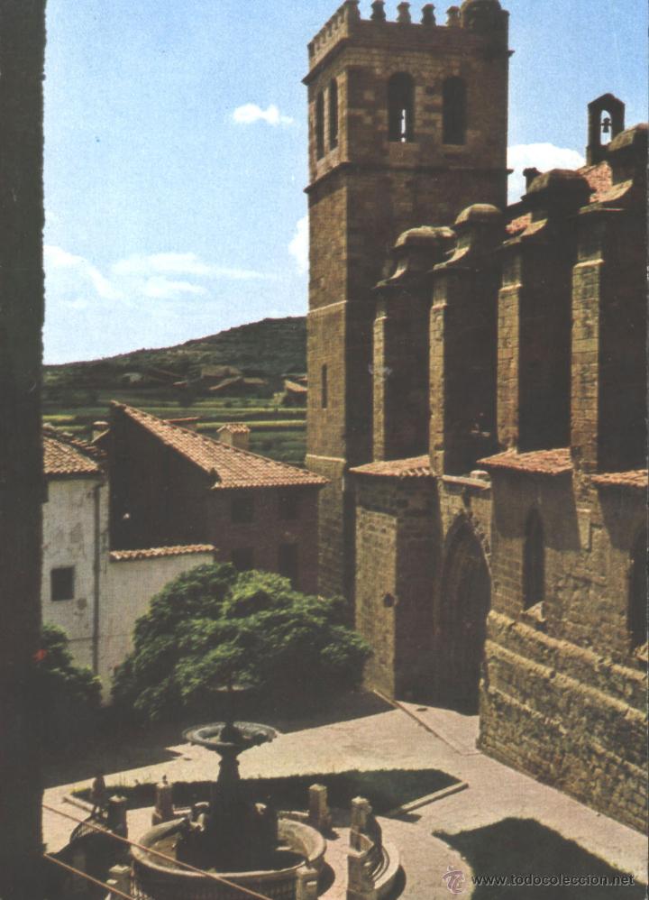 Postales: MORA DE RUBIELOS - PLAZA DE LA IGLESIA - Foto 1